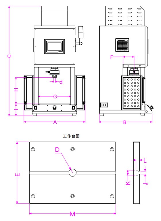 桌面伺服压机