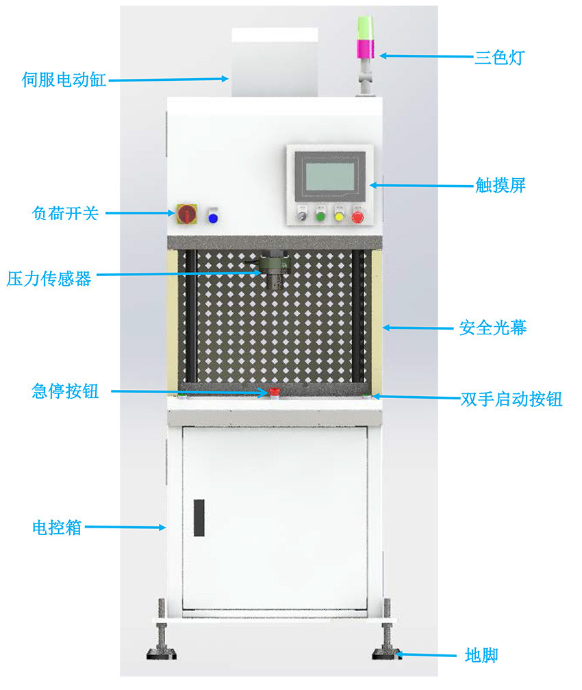 立式四柱压机