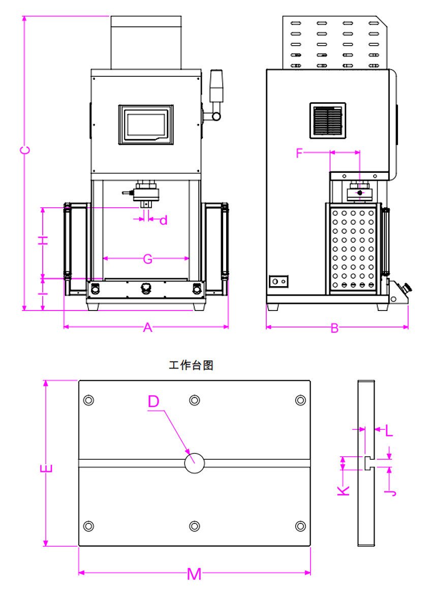 桌面伺服压机